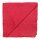 Baumwolltuch - rot - himbeerrot - quadratisches Tuch