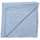 Baumwolltuch - blau - zartblau - quadratisches Tuch