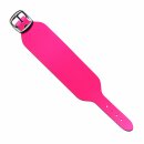 Lederarmband blank -M- - neon-pink - Armband aus Leder