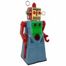 Roboter - Chief Robotman - blau - Blechroboter - Retro...