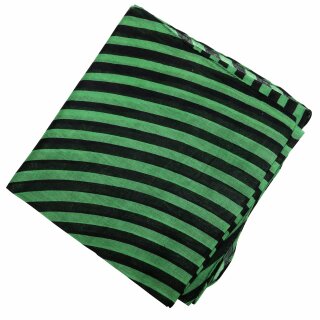 Baumwolltuch - Ringe - grün - quadratisches Tuch