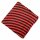 Baumwolltuch - Ringe - rot - quadratisches Tuch