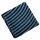 Baumwolltuch - Ringe - blau - quadratisches Tuch