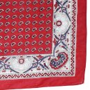 Bandana scarf paisley flower biker square headscarf neckerchief