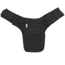 Hip Bag - Buddy XL - black - silver-coloured - Bumbag -...