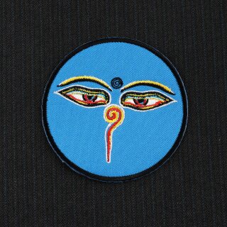Aufnäher - Buddhas Augen - Augen der Weisheit - Patch