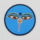 Aufnäher - Buddhas Augen - Augen der Weisheit - Patch