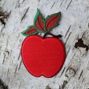 Aufnäher - roter Apfel 02 - Patch