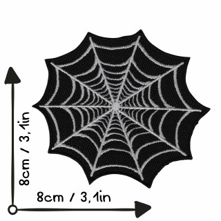 Aufnäher - Spinnennetz - Patch