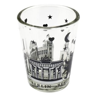 Schnapsglas Berliner Sehenswürdigkeiten Berlin Stamper Sammelglas