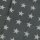 Baumwolltuch - Pareo - Sarong - Sterne - grau-weiß
