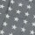 Cotton Scarf - Pareo - Sarong - Stars - grey-white