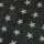 Baumwolltuch - Pareo - Sarong - Sterne - schwarz-grau