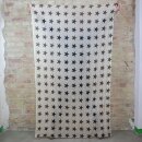 Cotton Scarf - Pareo - Sarong - Stars - beige-black