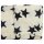 Cotton Scarf - Pareo - Sarong - Stars - beige-black