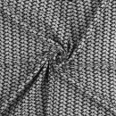 Kufiya - black - grey-light grey - Shemagh - Arafat scarf