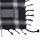 Kufiya - black - grey-light grey - Shemagh - Arafat scarf