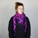 Kufiya - purple - rose - Shemagh - Arafat scarf