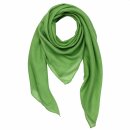 Cotton Scarf - green - grass-green - squared kerchief