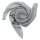 Cotton Scarf - grey - dusty grey - squared kerchief