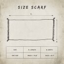Schal mit Fransen pink 70x190cm luftig gewebt Leinenschal...