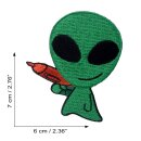 Patch Alien green laser pistol patch