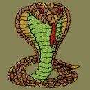 Aufnäher Kobra Schlange Viper Patch