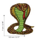 Aufnäher Kobra Schlange Viper Patch