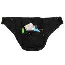 Premium Hip Bag - Nico - black - brass-coloured - Bumbag - Belly bag