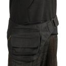 Premium Hip Bag - Nico - black - brass-coloured - Bumbag - Belly bag
