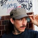 Army cap military cap side accent peaked cap hat visor hat