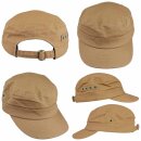 Army cap military cap side accent holes peaked cap hat visor hat
