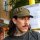 Army cap military cap side accent holes peaked cap hat visor hat