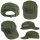 Army cap military cap side accent holes peaked cap hat visor hat