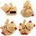 Lucky cat Maneki Neko lying waving cat solar 10cm