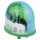 Snow dome snow globe shaking ball white elephants palm trees