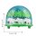 Snow dome snow globe shaking ball white elephants palm trees