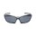 Narrow sunglasses - Evil Eagle - biker glasses - 6,5x4 cm - black