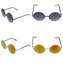 Round sunglasses Round Future nickel frame 5cm diameter