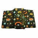 70s Up Coin purse middle size - Retro-pattern 08 - Atomic...