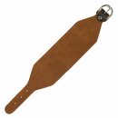 Leather-Bracelet blank -L- - ancient brown
