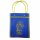 Carrying bag - small - Ganesh blue-yellow - Mexican bag