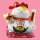 Glückskatze - Maneki-neko - Winkekatze aus Porzellan 26 cm weiß - Maneki Neko