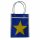 Carrying bag - small - Star blue-yellow - Mexican bag