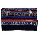 Tobacco pouch - ethno - blue-orange