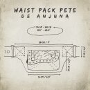 Hip Bag - Pete de Anjuna - Lace - black - Bumbag - Belly bag
