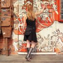 Premium Hip Bag - Buddy - black - brass-coloured - Bumbag - Belly bag