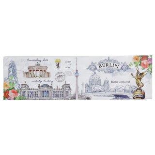 Magnet 17 x 5 cm Berlin Souvenir Sehenswürdigkeiten 01 Kühlschrankmagnet