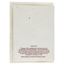 Greeting card postcard card handmade natural recycled...