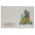 Greeting card postcard card handmade natural recycled Paper Green Tara 2